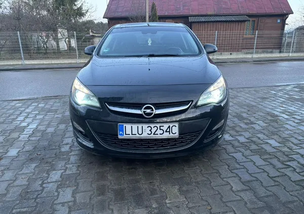 samochody osobowe Opel Astra cena 36900 przebieg: 186048, rok produkcji 2014 z Zgierz